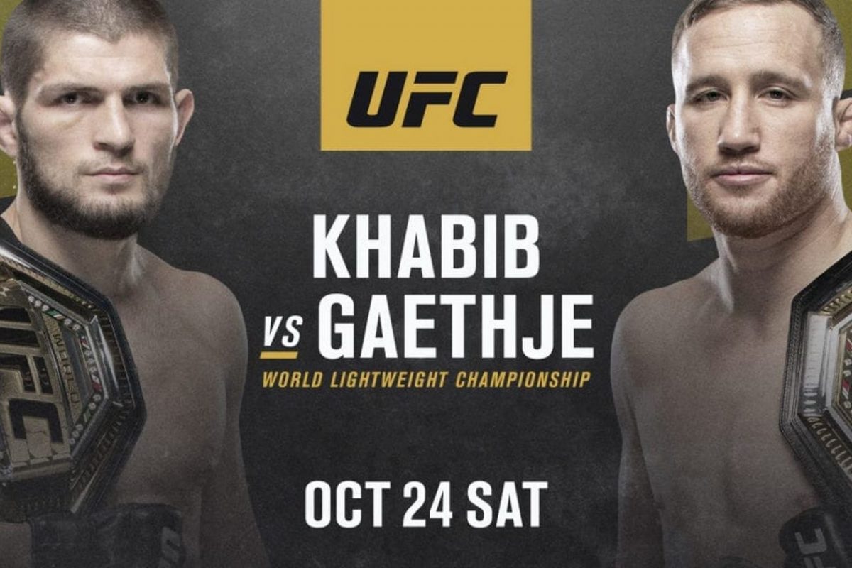 UFC 254: Khabib Nurmagomedov Vs Justin Gaethje